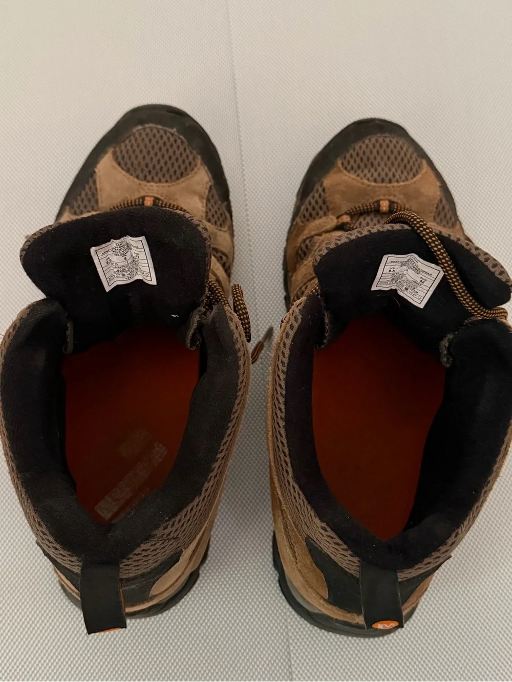 Merrell Brown and Black Hiking Boots